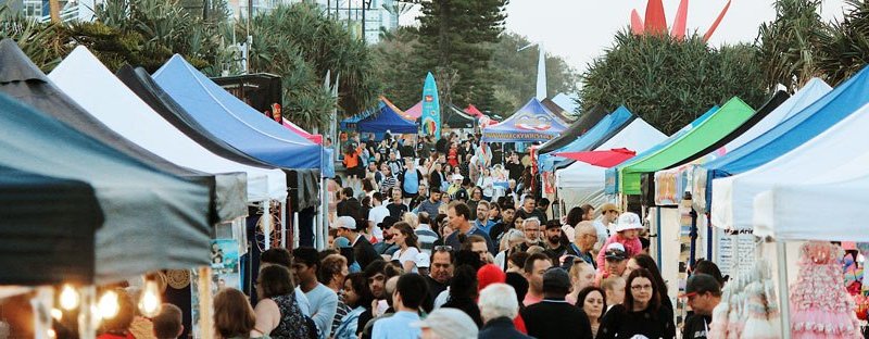 Surfers Paradise Beachfront Markets